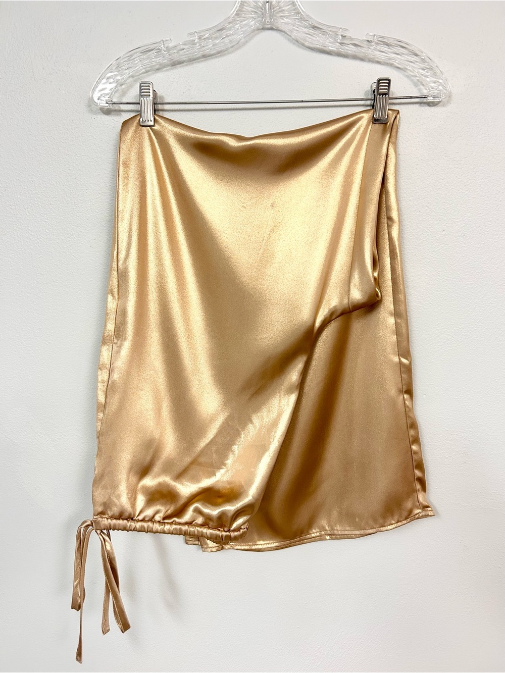 MAEVE 🔱 NWT Liquid Gold Shine Pull-On Party Pants - Size L
